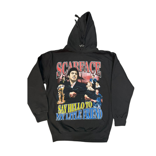 Scarface " Say Hello to my Little Friend" Hoodie