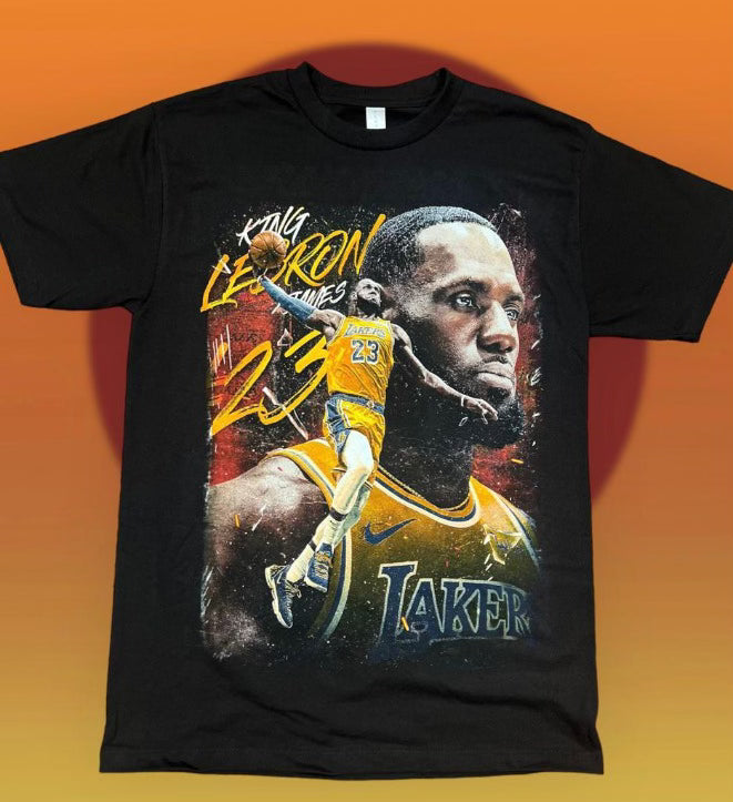 King Lebron James tee